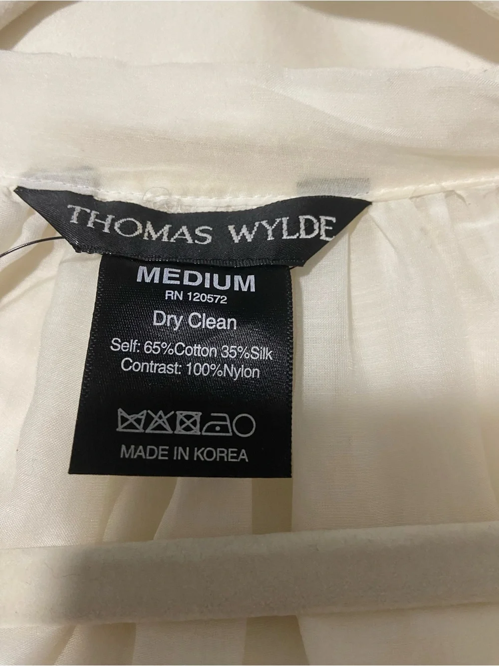 Thomas Wylde decorative cream